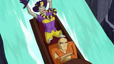 (JOKER LAUGHS MANIACALLY) - Justice League Action