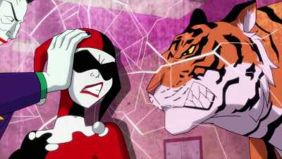 [Joker laughs] - Harley Quinn