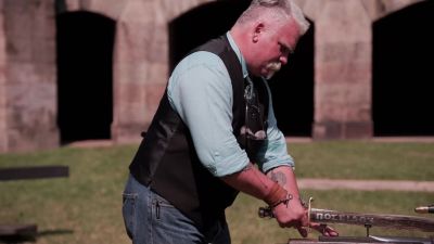 - Jon, you're up first.
Are you ready? - Forged in Fire