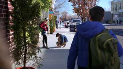 Jonah! Why did you rush out?
What's going on? - Andi Mack