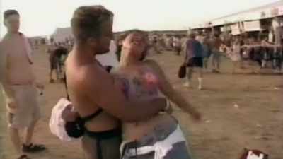 JONATHAN DAVIS:
There was a definite
hyper sexuality to that time. - Woodstock 99: Peace Love and Rage