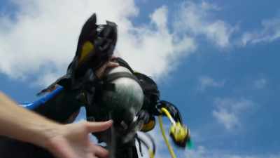 Jonathan is going to try and attach - Blue Planet II