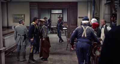 - Jonathan...
- Sorry, ma'am. - The Horse Soldiers