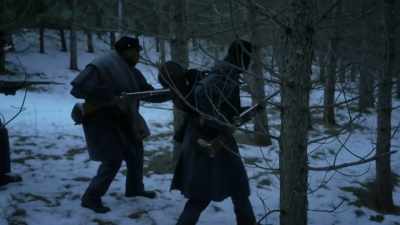 Jones: Moses
slaughter, when he enlists - Blood and Fury: America's Civil War