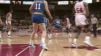 Jordan dribbles out, - The Last Dance