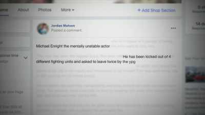 Jordan Matson said Michael was unstable. - Heval