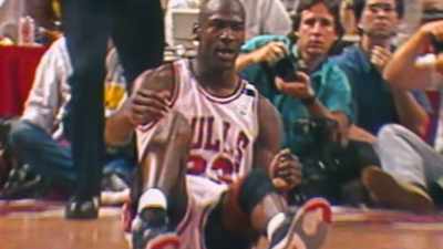 Jordan was still down. - The Last Dance