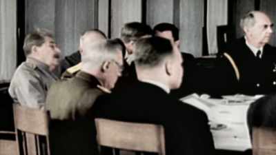 Joseph Stalin believed that the Soviet Union 
had been left intentionally - Greatest Events of World War II in Colour