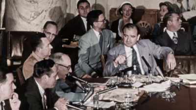 Joseph Welch:
UNTIL THIS MOMENT, SENATOR, - America in Color