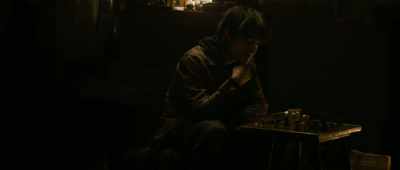 Joseph's playing chess
against himself. - Arcadian