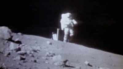 [Josh] During their
three days on the moon, - Tales From The Explorers Club