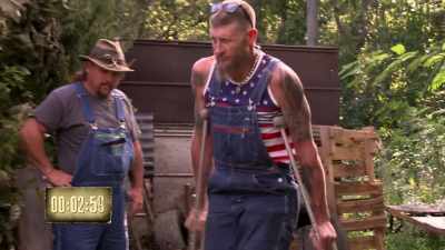  [josh] I'm just gonna
  remain calm. - Moonshiners: Master Distiller