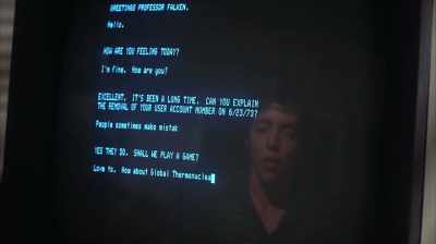 Josh was trying to find the right code
so he could launch the missiles himself. - In Search of Tomorrow