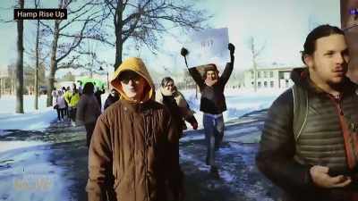 Joshua: What you see behind me
is actually footage - The Unmaking of a College