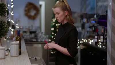 Josie,
uh, your red-velvet pie, - Christmas on the Menu