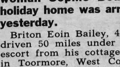 Journalism has followed him around
his whole life, - Sophie: A Murder in West Cork