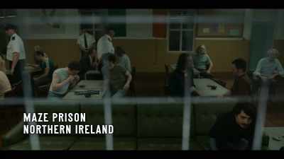 [journalist on TV]
Tonight we travel to Belfast - Say Nothing