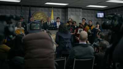 [journalists clamoring] - Alaska Daily