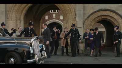 [journalists shouting] - The Trial of Christine Keeler