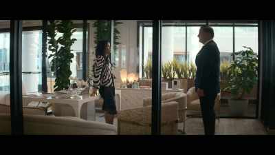 Joyce, you being present
makes a strong statement for women. - A Man in Full