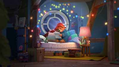 [joyful music] - The Adventures of Paddington