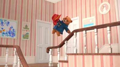 [joyful music] - The Adventures of Paddington