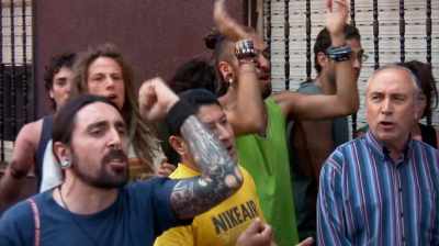 [Juan] Through mass protests
and civil disobedience, - The New Corporation: The Unfortunately Necessary Sequel