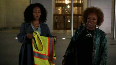 Judge Benner made me
earthquake floor warden. - All Rise