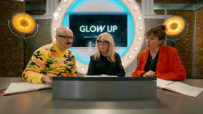 [judges exclaiming happily] - Glow Up: Britain's Next Make-Up Star
