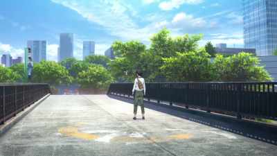 Judging by how her lips moved,
it seems like she was saying, "Search." - Sword Art Online: The Movie – Ordinal Scale