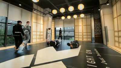 Jujitsu is really similar to
wrestling with a panda. - Pandas