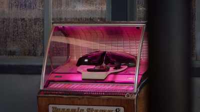 [jukebox whirls and clicks] - The InBetween