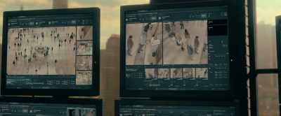 Julia Cornwall is
on the concourse, also alone. - Madame Web
