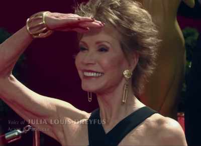 JULIA: I think
Mary's legacy is that - Being Mary Tyler Moore
