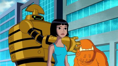 >> Julie: AT LEAST WE'RE HERE. - Ben 10: Ultimate Alien