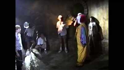 Jumps right over you and
suddenly you guys see him go, - Pennywise: The Story of IT