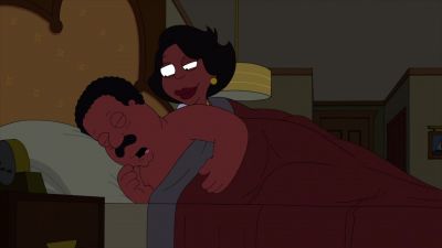 Junior, boys
shouldn't be rubbin' - The Cleveland Show