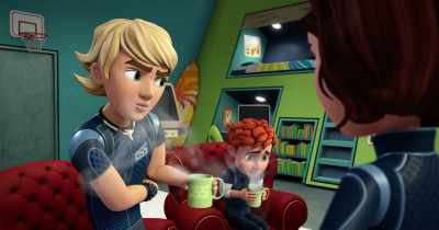 Junior twisted my arms
to play his silly games. - Spy Kids: Mission Critical