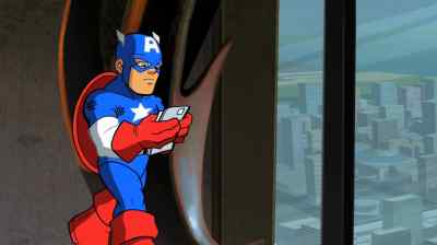 Junk mail. Junk mail.
Bill... Oh! Fan mail! - The Super Hero Squad Show