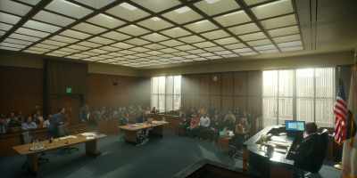 Jurors, you may take
this opportunity to stretch your legs. - The Lincoln Lawyer