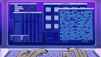 Just 30 pages of "the" and "is." - Q-Force