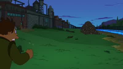 Just a few more feet. - Futurama