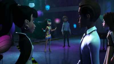 Just a little technical difficulty
on our first night. - Monster High: Electrified