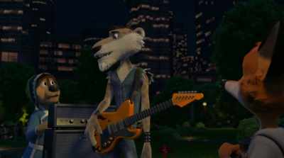 Just a little thing we call a "shred-off." - Rock Dog