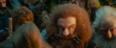 Try it Just a mouthfulI don't like green foodWhere's the meatGROWLSHave they got any chips - The Hobbit: An Unexpected Journey