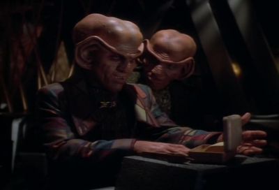 - Just a piece of paper?
- A treasure map, perhaps? - Star Trek: Deep Space Nine