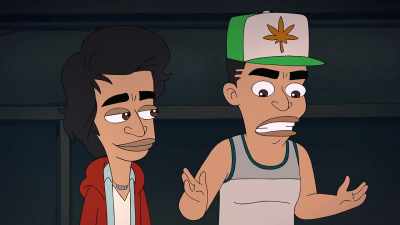 Just a struggling actor
with a thick, meaty cock. - Big Mouth