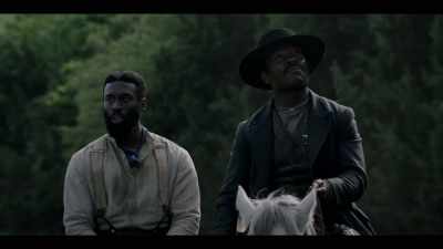 Just a white man reading words. - Lawmen: Bass Reeves