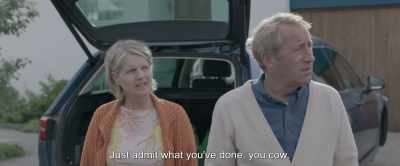 Just admit what you've done, you cow. - Under the Tree