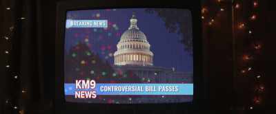 Just this afternoon,
Congress voted to pass - Simmer